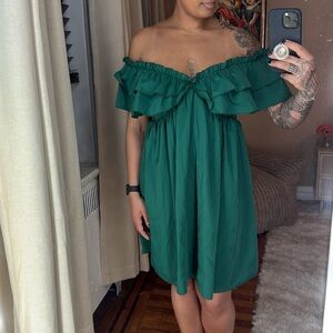 Green dress, size M